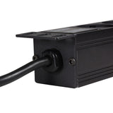 2Direct PDU9C03 strømforsyningsenhed (PDU) 9 AC stikkontakt(er) 1U Sort