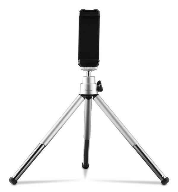Hama Fancy 2in1 kamerastativ Smartphone/digitalt kamera 3 ben Sølv