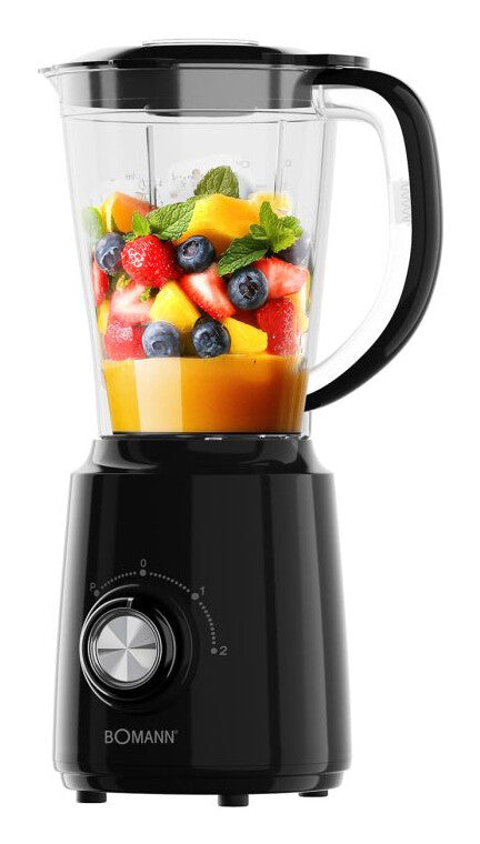 Bomann UM 6091 CB 1,5 L Bordplade blender 500 W Sort