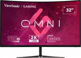 Viewsonic VX Series VX3218C-2K computerskærm 81,3 cm (32") 2560 x 1440 pixel Quad HD LED Sort
