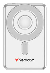 Verbatim 32276 powerbank Lithium polymer (LiPo) 5000 mAh Trådløs opladning Sølv