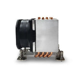 Inter-Tech A-55 Processor Luftkøler 8 cm Sort 1 stk