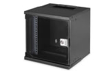 Digitus DN-49101 stativ 6U Vægmonteret stativ Sort