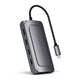 Satechi ST-U4MA3M dockingstation USB Type-C Grå