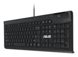 ASUS Smart Card Keyboard KU100 tastatur Hjemme/kontor USB Sort