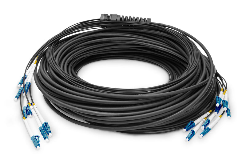 Digitus DK-2A338U100BK-BBB InfiniBand og fiberoptisk kabel 100 m LC U-DQ(ZN) BH Sort
