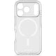 Decoded D26IPO17PMBCT2FE mobiltelefon etui 17,5 cm (6.9") Cover Transparent, Hvid