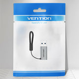 Vention CDPH0 kabel kønsskifter USB A USB C Grå