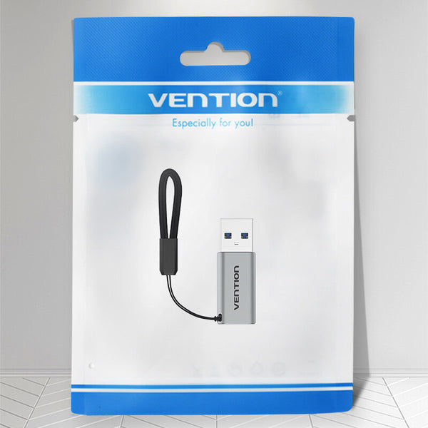 Vention CDPH0 kabel kønsskifter USB A USB C Grå