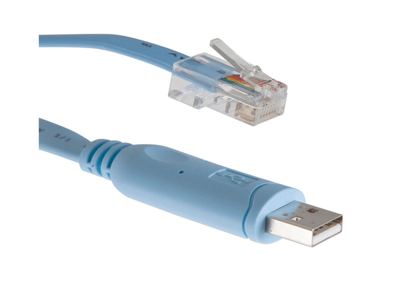Cisco CAB-CON-USBRJ45= signalkabel Blå
