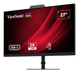 Viewsonic VG2741V-2K computerskærm 68,6 cm (27") 2560 x 1440 pixel Quad HD LCD Sort