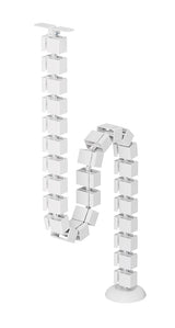 Neomounts ADS06-130WH kabelorganisator Skrivebord Kabelguide Hvid 1 stk