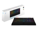 MSI STRIKE PRO WIRELESS tastatur Spil USB + Bluetooth QWERTY US engelsk Sort