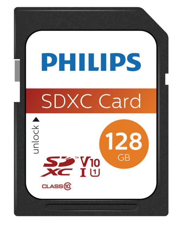 Philips FM12SD55B/00 hukommelseskort 128 GB SDXC UHS-I Klasse 10