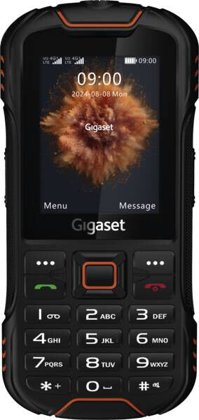 Gigaset GLX8 Plus 6,1 cm (2.4") Dual SIM 4G 2500 mAh Sort