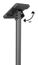 Multibrackets 3897 skærmbeslag til skiltning 106,7 cm (42") Sort
