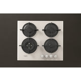 Whirlpool AKT 625/WH Sort, Hvid Indbygget 60 cm Gaskomfur 4 zone(s)