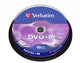 Verbatim DVD+R Matt Silver 4,7 GB 10 stk