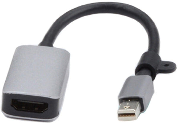 Prokord VA-MINIDP-HDMI videokabel adapter Mini DisplayPort Sort, Grå