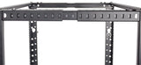 Intellinet 714242 stativ 26U Fritstående reol Sort