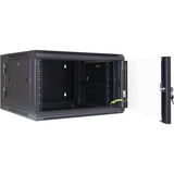 Inter-Tech SMB-6606 6U Vægmonteret stativ Sort