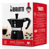 Bialetti Moka Exress Moka gryde Sort