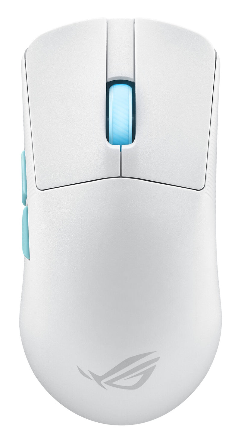 ASUS ROG Harpe Ace Aim Lab Edition mus Spil Ambidextrous RF Wireless + Bluetooth + USB Type-C Opto-mekanisk 36000 dpi