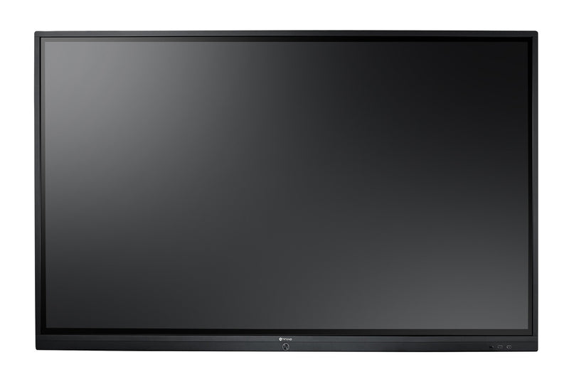 AG Neovo IFP-7502 Interaktivt fladpanel 189,2 cm (74.5") LCD Wi-Fi 350 cd/m² 4K Ultra HD Sort Berøringsskærm Indbygget processer Android 8.0