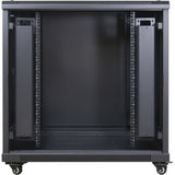 Inter-Tech SNB-8815 15U Fritstående reol Sort