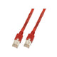 EFB Elektronik K8703.1 netværkskabel Rød 1 m Cat5e S/UTP (STP)