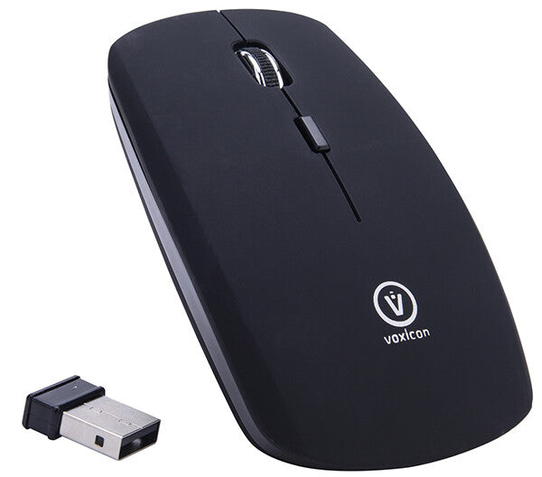 Voxicon DM-S10WLB mus Kontor Ambidextrous RF trådløst Optisk 1600 dpi