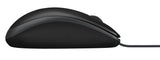 Logitech B100 mus Kontor Ambidextrous USB Type-A Optisk 800 dpi