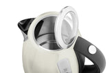 Eta Ela elkedel 1,7 L 2100 W Beige, Sort, Rustfrit stål