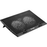 YENKEE YSN 120 køling til laptop 43,2 cm (17") Sort, Blå