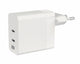 XtremeMac XWH-SPC60-03 oplader til mobil enhed Smartphone, Tablet Hvid Vekselstrøm Hurtig opladning Indendørs