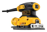 DeWALT DWE6411-QS transportabel slibemaskine Rystepudser 14000 OPM Sort, Gul