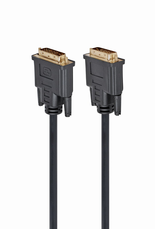 Gembird CC-DVI2-BK-6 DVI kabel 1,8 m DVI-D Sort