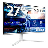 Philips Evnia 6000 27M2N6501L/00 computerskærm 67,3 cm (26.5") 2560 x 1440 pixel Quad HD QD-OLED Hvid