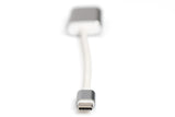 Digitus DA-70836 videokabel adapter 0,2 m USB Type-C HDMI Sølv