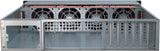Inter-Tech 2U-20255 Stativ Sort, Rustfrit stål