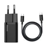 Baseus TZCCSUP-L01 oplader til mobil enhed Smartphone Sort Vekselstrøm, USB Hurtig opladning Indendørs