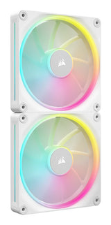 Corsair CO-9051032-WW Computerkølesystem Computerkabinet Ventilator 14 cm Hvid 2 stk