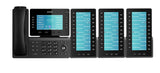 Snom D8C Smart telefon Nummervisning Sort