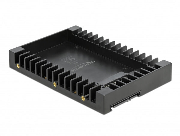 DeLOCK Installation Frame for 2.5″ SATA drive 8,89 cm (3.5") Opbevaring drev bakke Sort