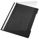 Leitz Standard Plastic File Black A4 PVC (25) omslag til rapport Sort
