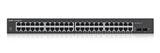 Zyxel GS1900-48-EU0102F netværksswitch L2 Gigabit Ethernet (10/100/1000) Sort