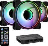 Aerocool Mirage 12 ARGB Pro Computerkabinet Ventilator 12 cm Sort
