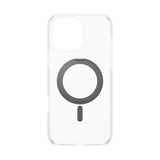 PanzerGlass CARE™ by ® Case Transparent m. Sort Kickstand & MagSafe iPhone 16 Pro Max