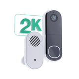 Arlo Essential 2K videodørklokke & Chime