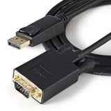 StarTech.com DP2VGAMM3B videokabel adapter 0,91 m DisplayPort VGA (D-Sub) Sort